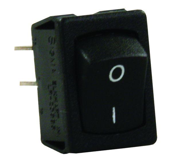 JR PRODUCTS 13735 Black Mini Labeled On/Off I-O Switch - The Twister Group Tools product