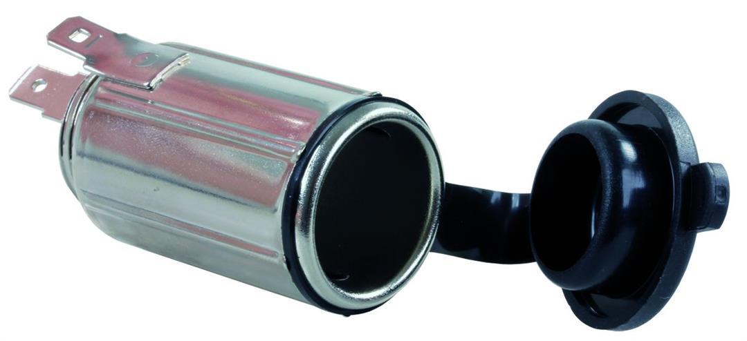 JR PRODUCTS 15125 Metal 12V Charging Port - High quality product image showing JR PRODUCTS 15125 Metal 12V Charging Port details and features