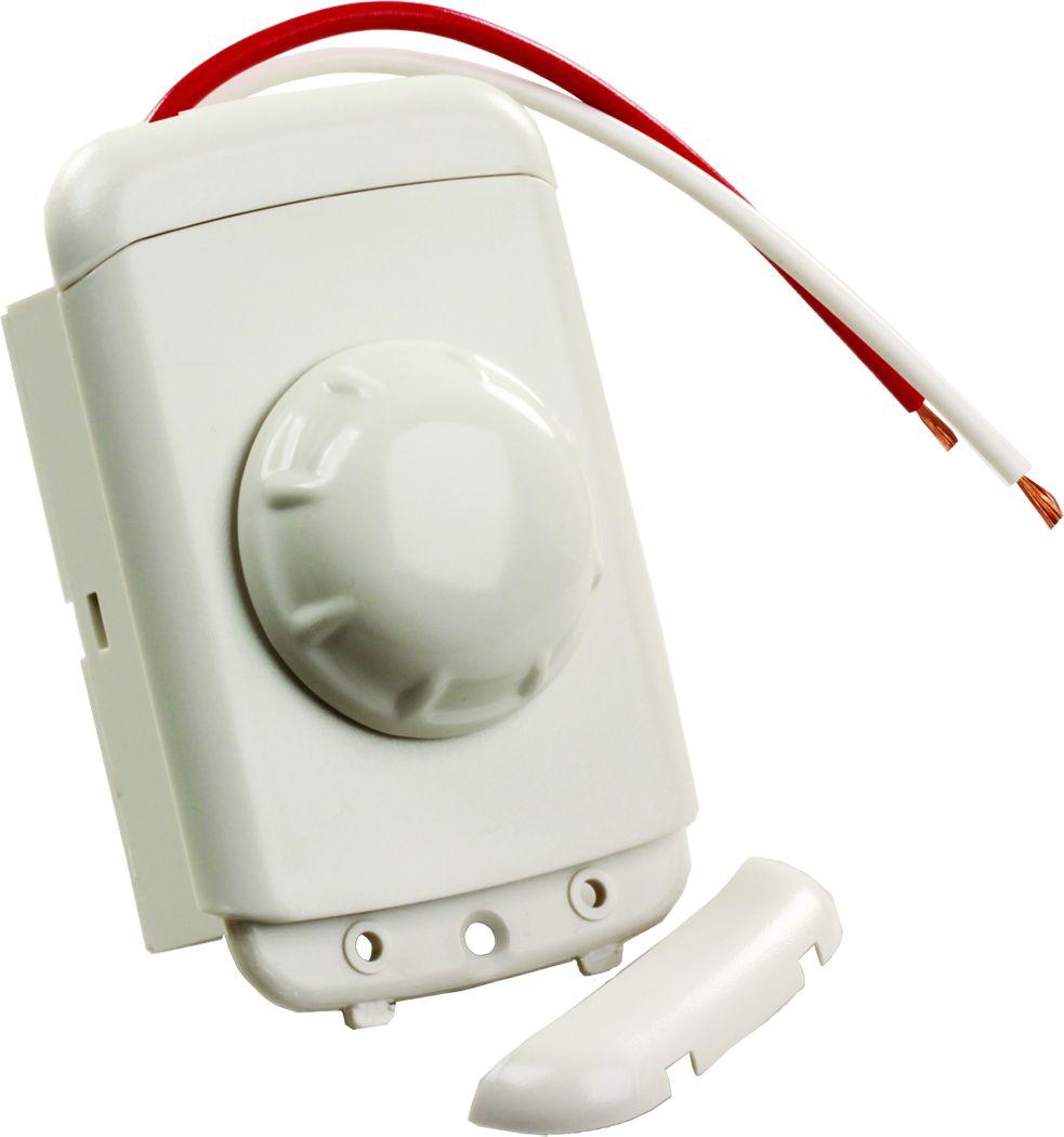 JR PRODUCTS 15235 White Rotary Dimmer Switch - High quality product image showing JR PRODUCTS 15235 White Rotary Dimmer Switch details and features