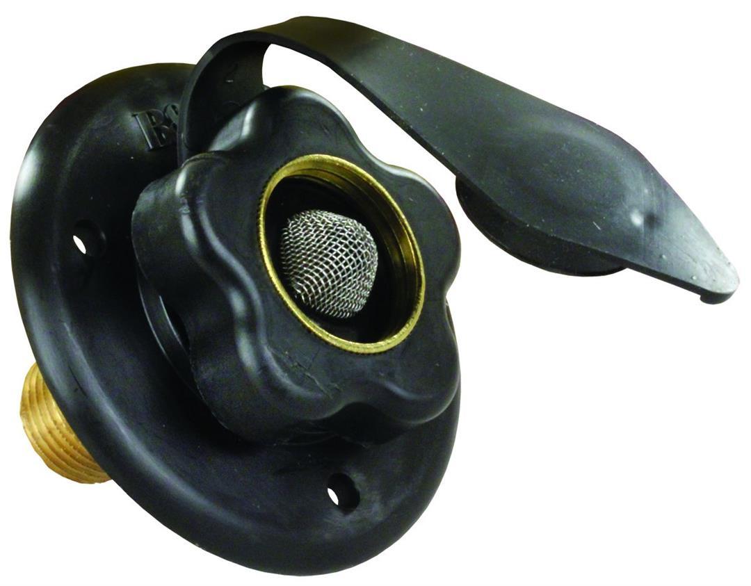 JR PRODUCTS 16085A36A 160-85-A-36-A Black City Water Flange with 1/2 INCH MPT - High quality product image showing JR PRODUCTS 16085A36A 160-85-A-36-A Black City Water Flange with 1/2 INCH MPT details and features