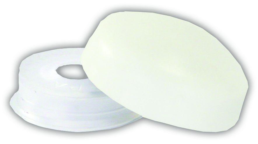 JR PRODUCTS 20375 Screw Covers, 4 - White - The Twister Group Tools product