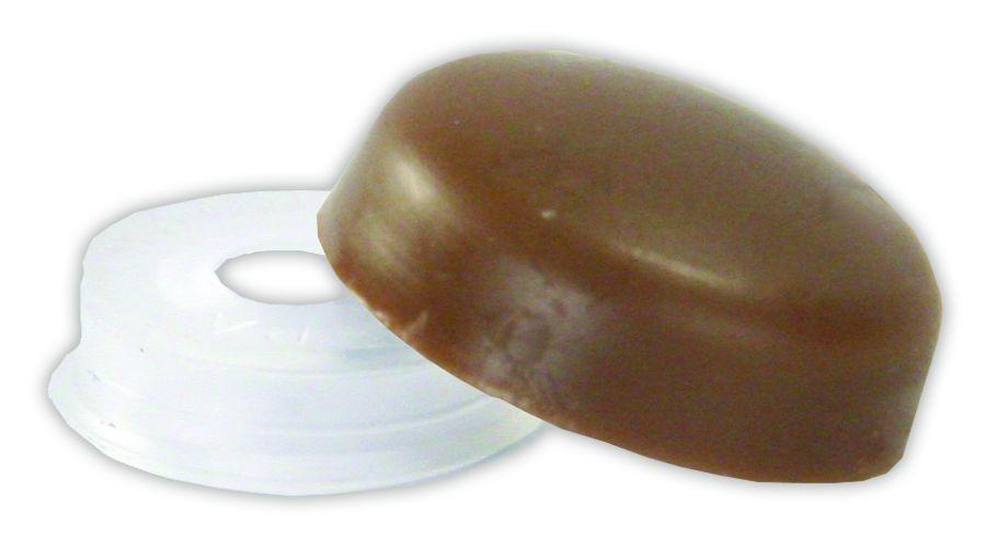 JR PRODUCTS 20395 Screw Covers, 4 - Brown - The Twister Group Tools product