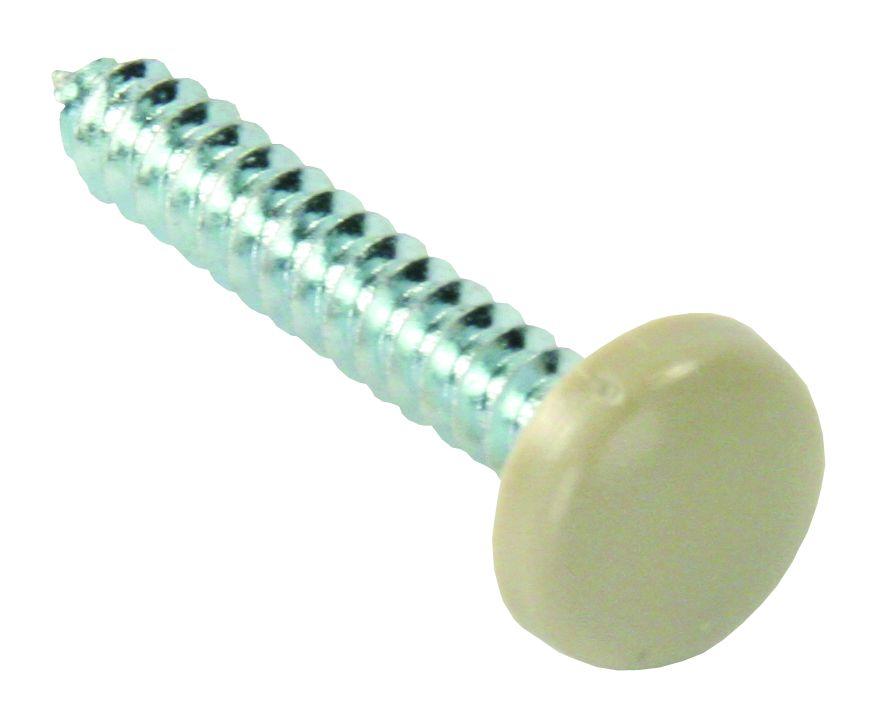JR PRODUCTS 20425 Kappet Screws with Covers, 4 - Beige - The Twister Group Tools product