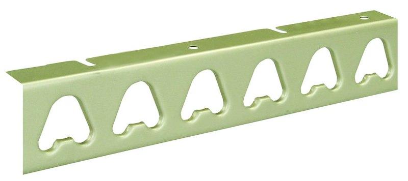 JR PRODUCTS 20525 Clothes Hanger Bar; Replacement For Closet Rod; 8 Foot Length, Light Green - The Twister Group Tools product