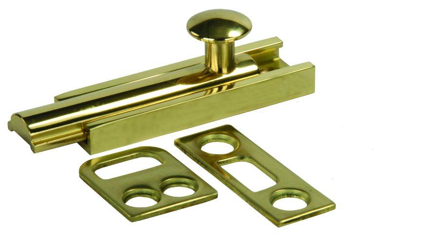 JR PRODUCTS 20635 Brass Surface Bolt - High quality product image showing JR PRODUCTS 20635 Brass Surface Bolt details and features