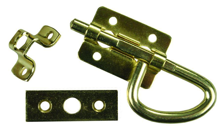 JR PRODUCTS 20645 Universal Bolt Latch - Brass - The Twister Group Tools product
