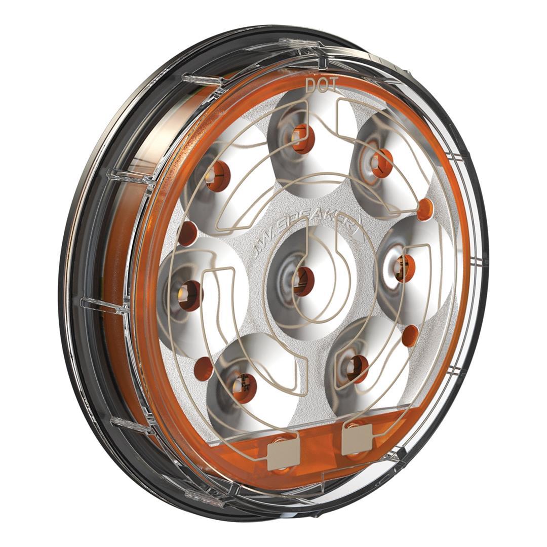 JW SPEAKER 0347814 234 Turn HTD 12/24V 4 INCH Round Dot Harn - The Twister Group Tools product