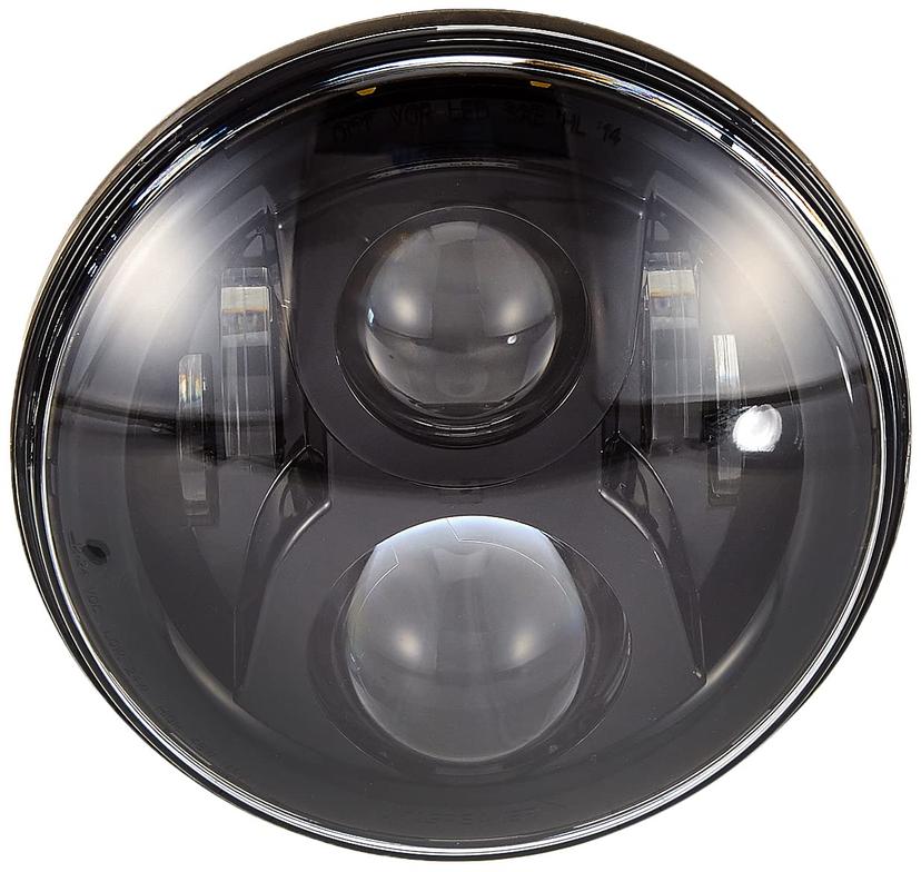 JW SPEAKER 0554941 Black High/Low Beam Headlight