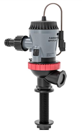 JOHNSON PUMP 10-13642-01 AQUA O2 FLEX MOUNT 500GPH AERATOR P, Cartridge Aerator Pump; 500 Gallon Per Hour; 3/4 Inch Hose Size; 12 Volt; 2.7 Amp; 3.5 Amp Fuse Size; ABS Plastic Body/ 316 Stainless Steel Shaft/ Nitrile Rubber Seal; 16 Gauge Wire - The Twister Group Tools product