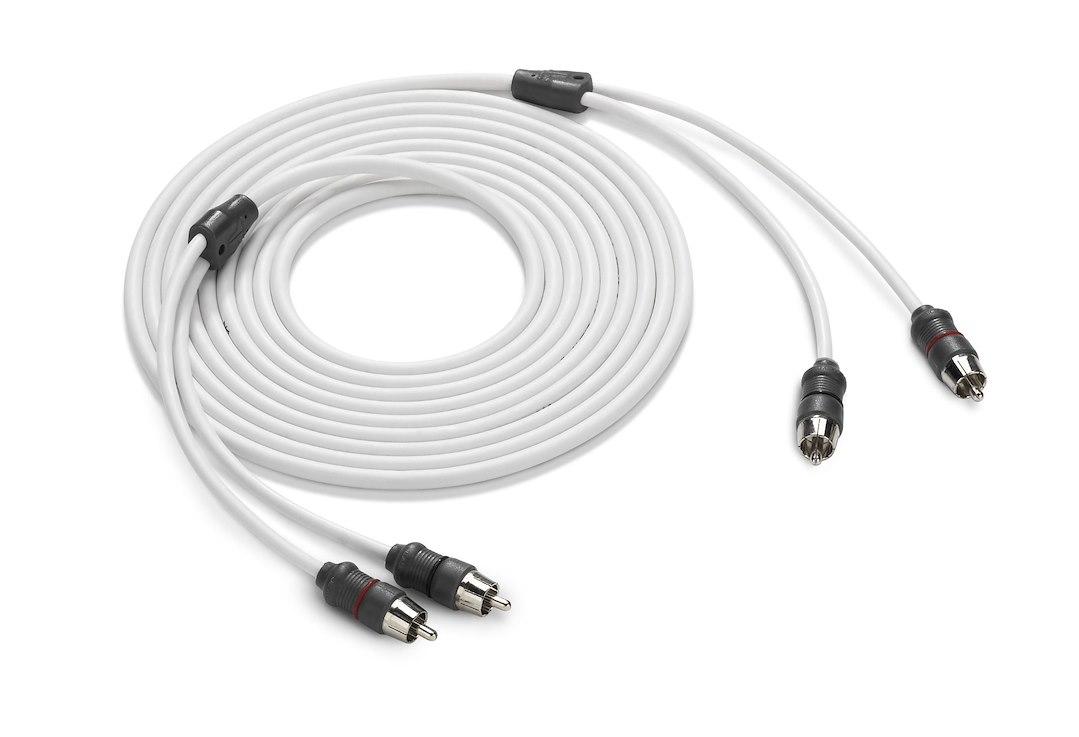 JL AUDIO 010-13414-00 XMD-WHTAIC2-12, 2-Channel; 12 Foot Length; White Cable With Black Connector - The Twister Group Tools product