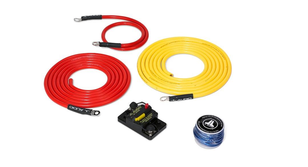 JL AUDIO 010-13417-00 Premium Power Marine Connection Kit; 6 AWG, 12 V, Single Amplifier, within 10FT of Battery (XMD-PCS50A-1-L10) - High quality product image showing JL AUDIO 010-13417-00 Premium Power Marine Connection Kit; 6 AWG, 12 V, Single Amplifier, within 10FT of Battery (XMD-PCS50A-1-L10) details and features