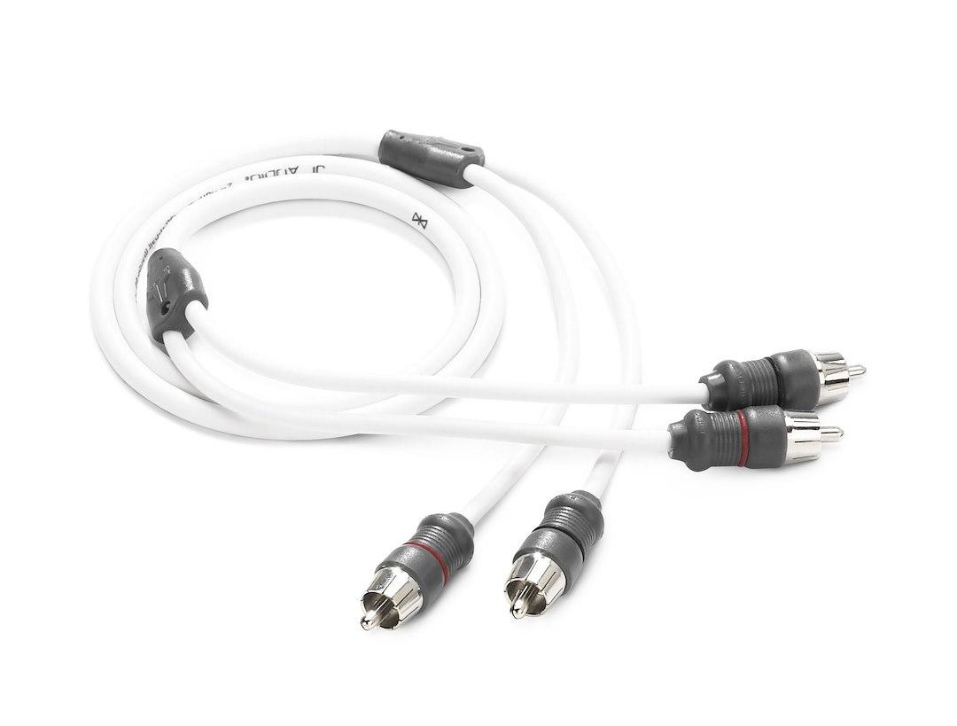JL AUDIO 010-13446-00 XMD-WHTAIC2-3, 2-Channel; 3 Foot Length; White Cable With Black Connector - The Twister Group Tools product