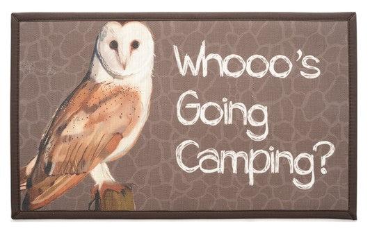 KITTRICH STRB148542 WHOOOS Going Camping TEXTILENE MAT