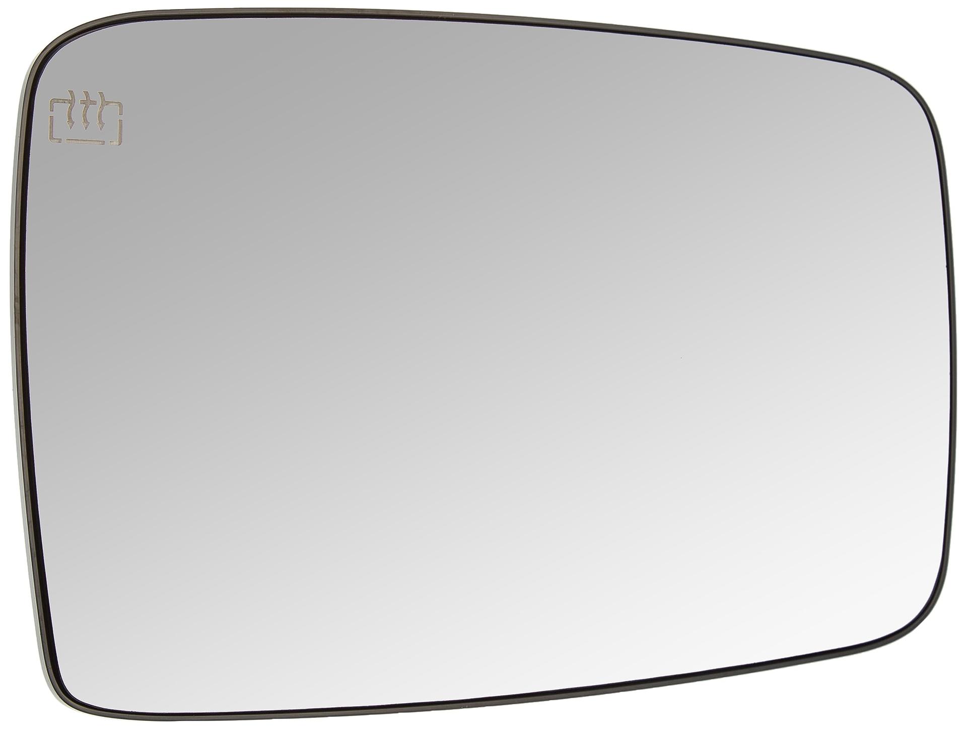 K SOURCE 33244 Driver Side Heated Mirror Glass w/Backing Plate, Dodge Ram Pick-Up 1500, Ram Pick-Up 2500, 3500, 6 3/8 INCH x 9 INCH x 10 INCH (w/o Towing pkg, w/o auto dimming) - High quality product image showing K SOURCE 33244 Driver Side Heated Mirror Glass w/Backing Plate, Dodge Ram Pick-Up 1500, Ram Pick-Up 2500, 3500, 6 3/8 INCH x 9 INCH x 10 INCH (w/o Towing pkg, w/o auto dimming) details and features