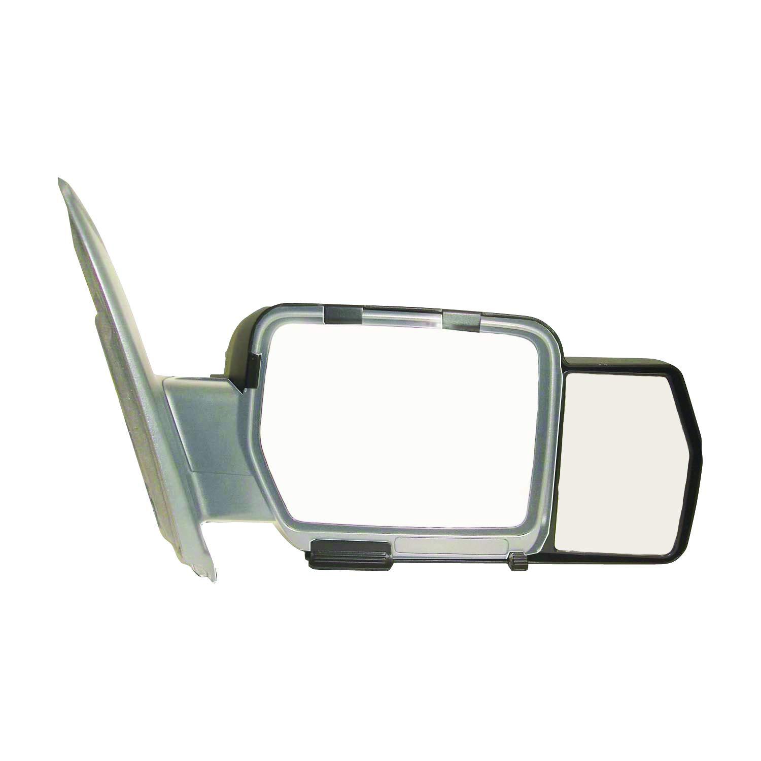 K SOURCE 81810 Snap-On Towing Mirrors For Ford F150 (09-14), Black - High quality product image showing K SOURCE 81810 Snap-On Towing Mirrors For Ford F150 (09-14), Black details and features
