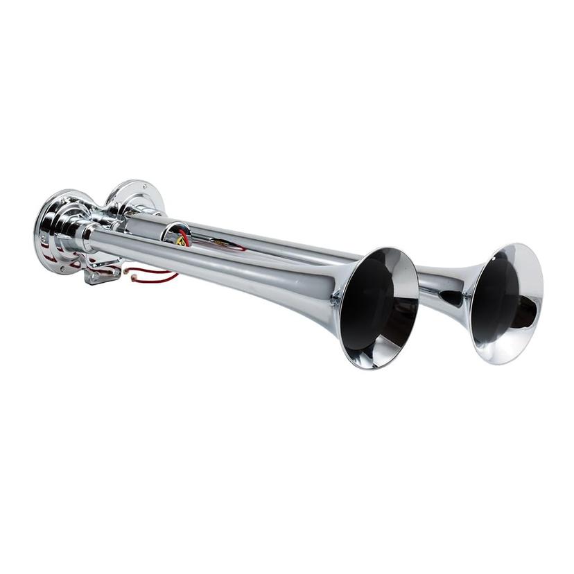 KLEINN 102 Air Horns Dual Truck Horn - Chrome-Plated Copper