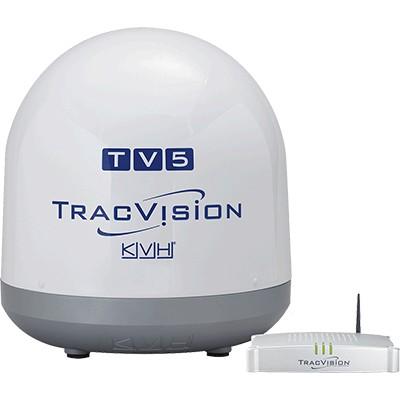 KVH 01-0364-03 TracVision TV5 w/IP-TV Hub, S. America - High quality product image showing KVH 01-0364-03 TracVision TV5 w/IP-TV Hub, S. America details and features