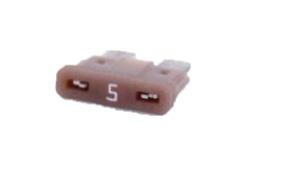 LITTELFUSE ATO7.5BP ATO FUSE 5 CDS/PACK 7.5A, Brown Blade; 7.5 Amp; Pack Of 5; Carded