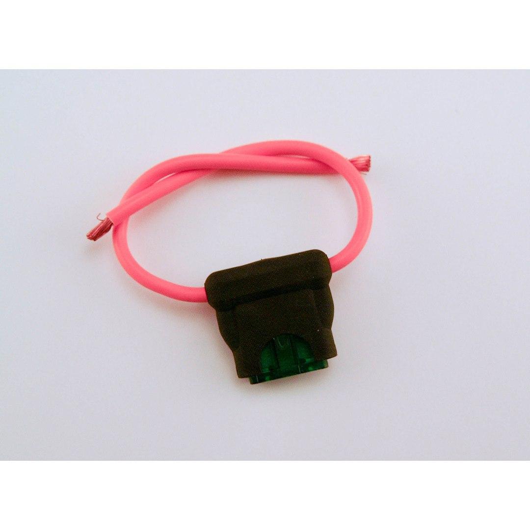 LITTELFUSE FHA1BP ATO INLINE FUSEHOLDER, ATO Blade Fuse; Two 4 Inch 16 Gauge Wires; 20 Amp Maximum; With One 30 Amp Fuse - High quality product image showing LITTELFUSE FHA1BP ATO INLINE FUSEHOLDER, ATO Blade Fuse; Two 4 Inch 16 Gauge Wires; 20 Amp Maximum; With One 30 Amp Fuse details and features