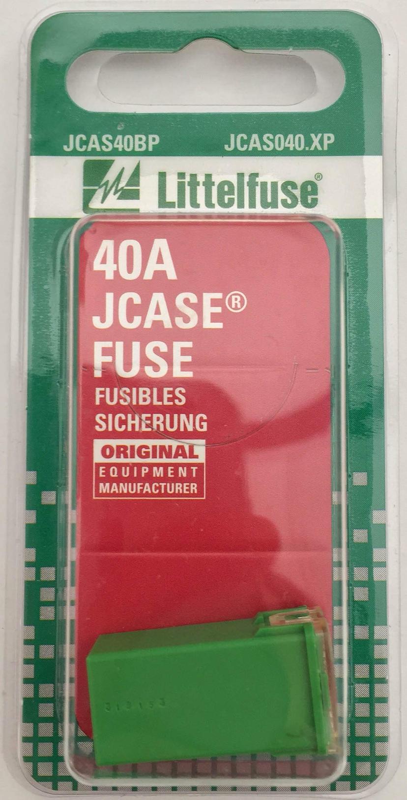 LITTELFUSE JCAS40BP JCASE HIGH AMP FUSE 40A