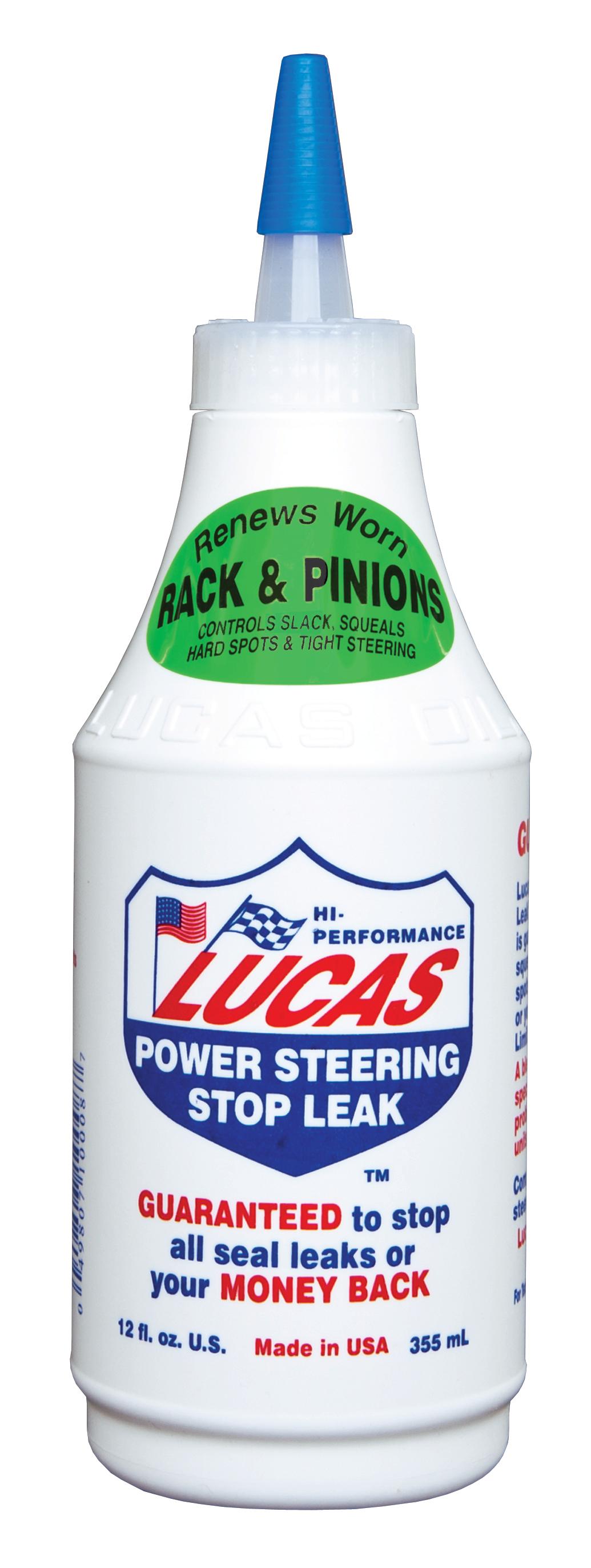 LUCAS OIL 10008 Power Steering Stop Leak 12 Oz. - High quality product image showing LUCAS OIL 10008 Power Steering Stop Leak 12 Oz. details and features