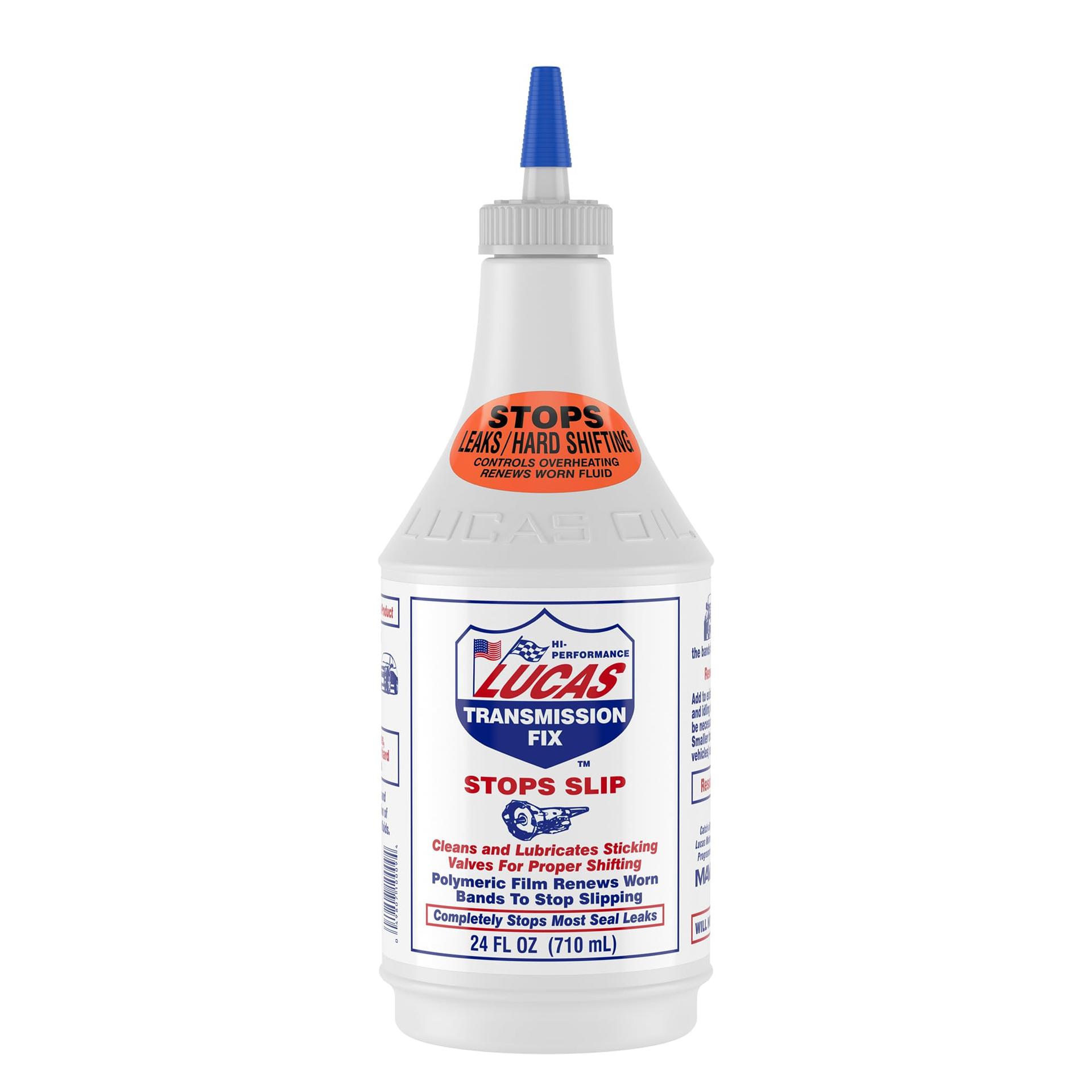 LUCAS OIL 10009 Transmission Fix - 24 Ounce, White - High quality product image showing LUCAS OIL 10009 Transmission Fix - 24 Ounce, White details and features