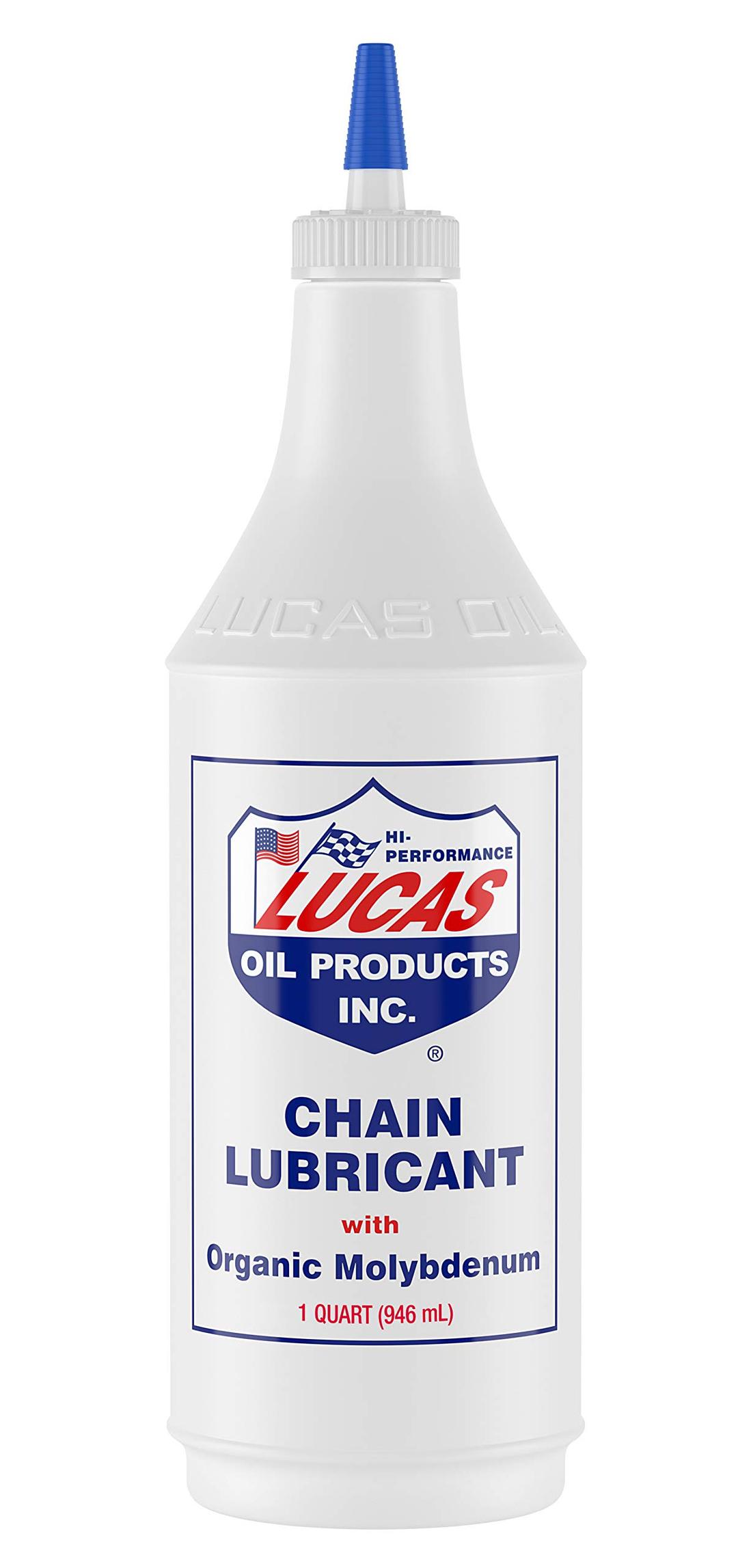 LUCAS OIL 10014 Chain Lubricant with Organic Molybdenum - 1 Quart - The Twister Group Tools product