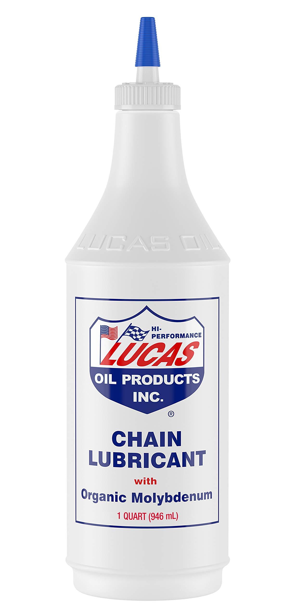 LUCAS OIL 10014 Chain Lubricant with Organic Molybdenum - 1 Quart - High quality product image showing LUCAS OIL 10014 Chain Lubricant with Organic Molybdenum - 1 Quart details and features