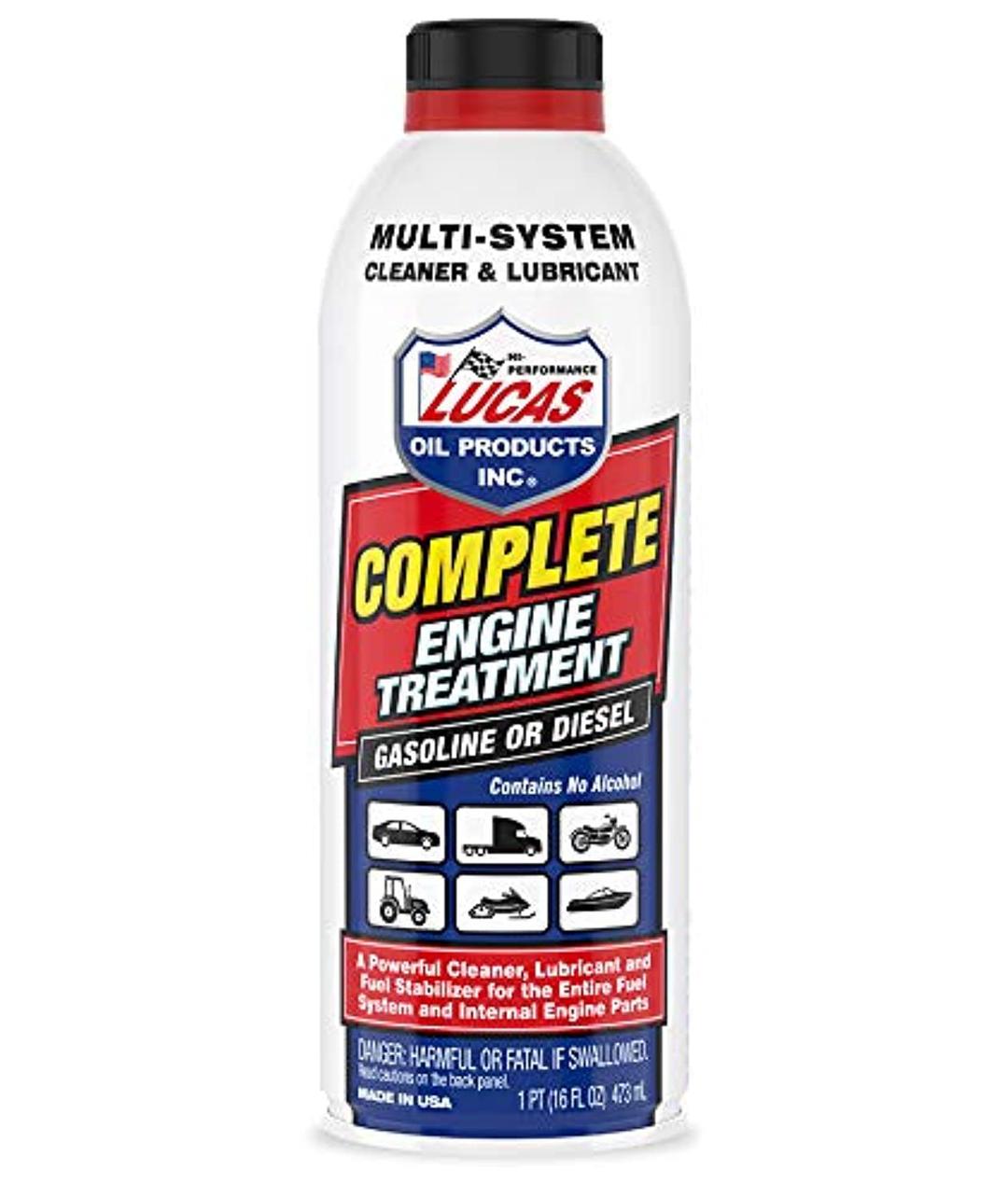 LUCAS OIL 10016 Complete Engine Treatment - 16 Ounce - The Twister Group Tools product
