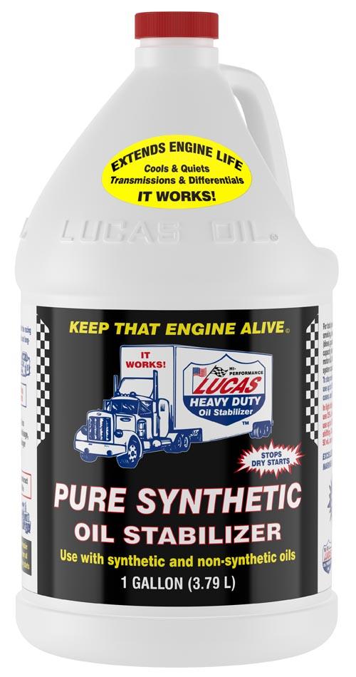LUCAS OIL 10131 Synthetic H/D Oil Stabilizer 1 Gallon