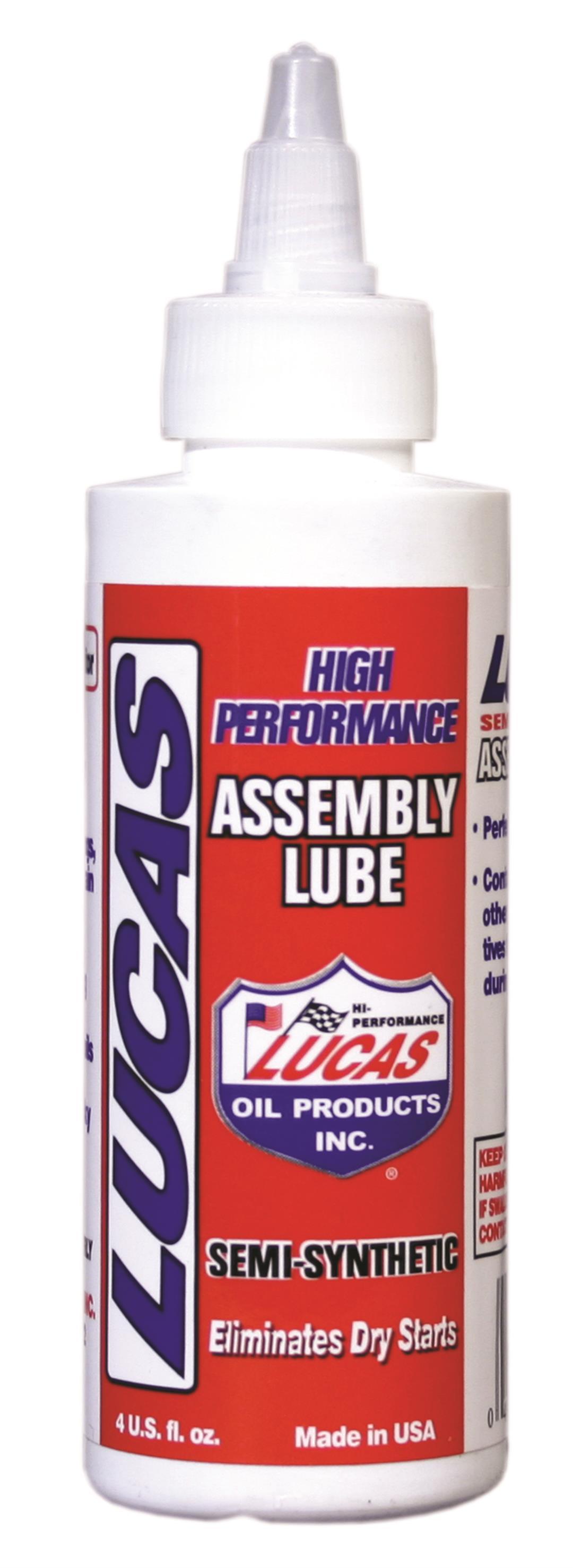 LUCAS OIL 10152 Products LUCAssembly Lube, 4 oz - High quality product image showing LUCAS OIL 10152 Products LUCAssembly Lube, 4 oz details and features