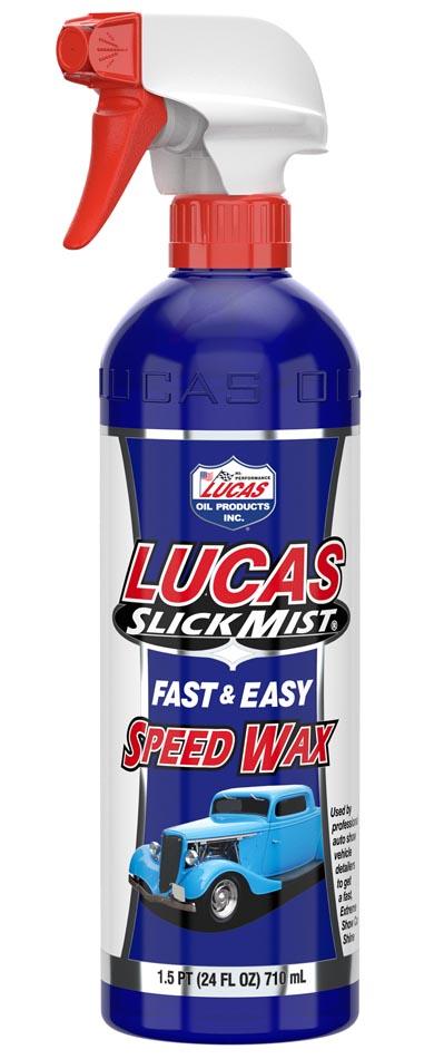 LUCAS OIL 10160 Slick Mist Speed Wax 24 oz