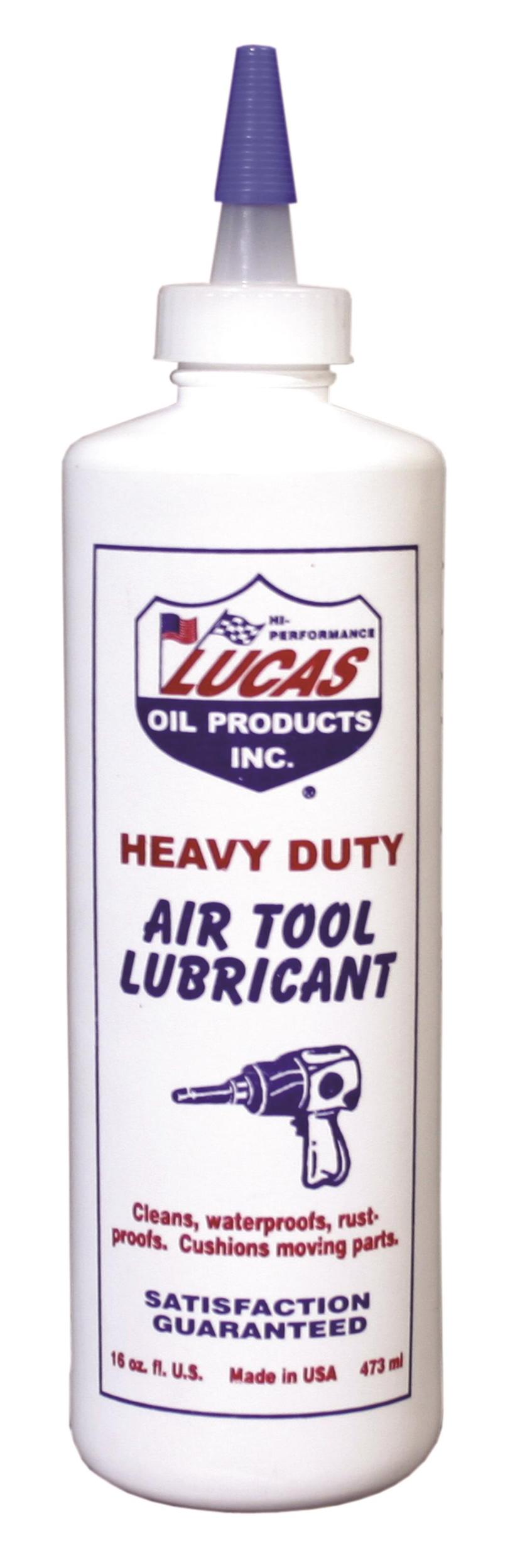 LUCAS OIL 10216 Air Tool Lubricant/12X1/P White 16 Ounce