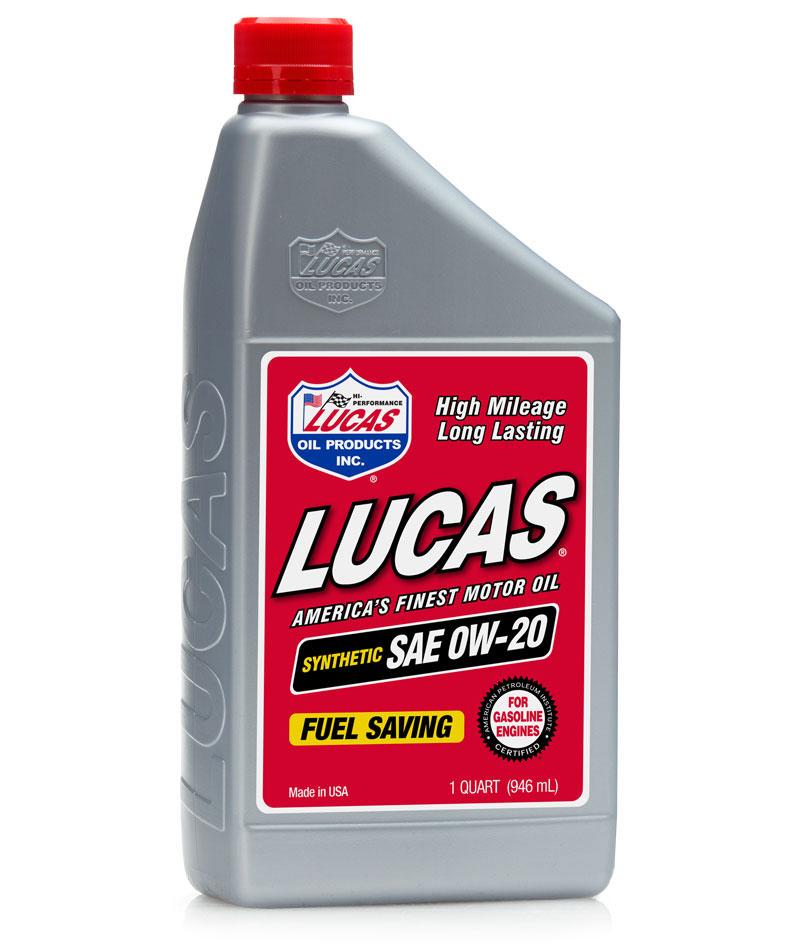 LUCAS OIL 10564 SYNTHETC SAE 0W20 MTR OIL (Case of 6) - The Twister Group Tools product