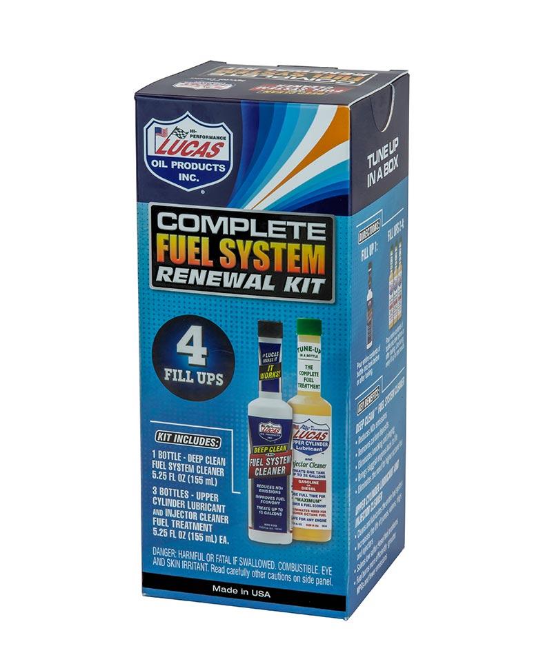 LUCAS OIL 10966 Complete Fuel System Renewal Kit/6x1/4 Pack - High quality product image showing LUCAS OIL 10966 Complete Fuel System Renewal Kit/6x1/4 Pack details and features