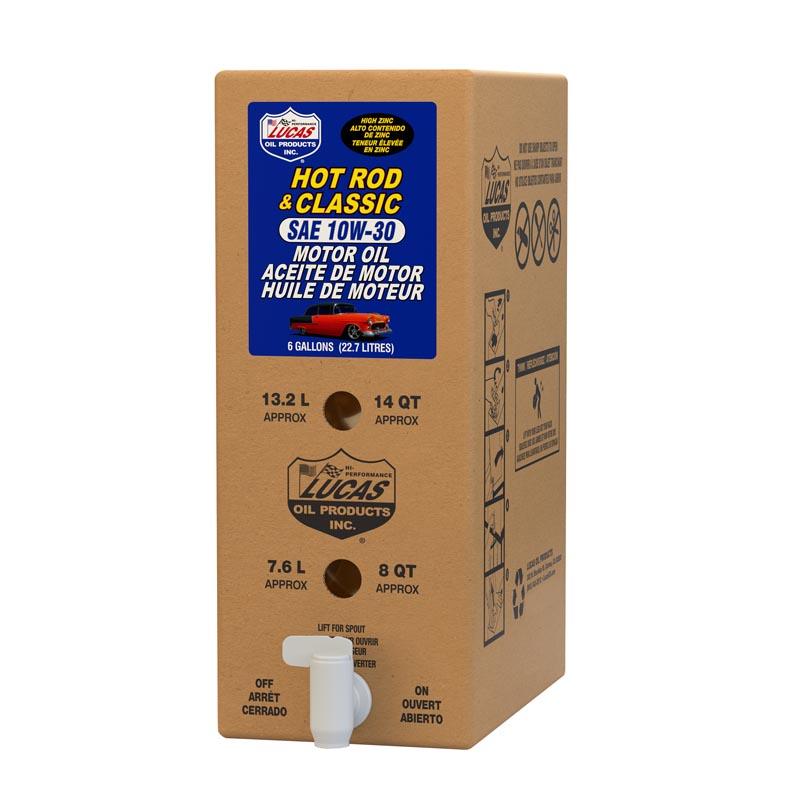 LUCAS OIL 18002 Conventional Oil; SAE 10W-30; 6 Gallon Bag In Box; Single - High quality product image showing LUCAS OIL 18002 Conventional Oil; SAE 10W-30; 6 Gallon Bag In Box; Single details and features