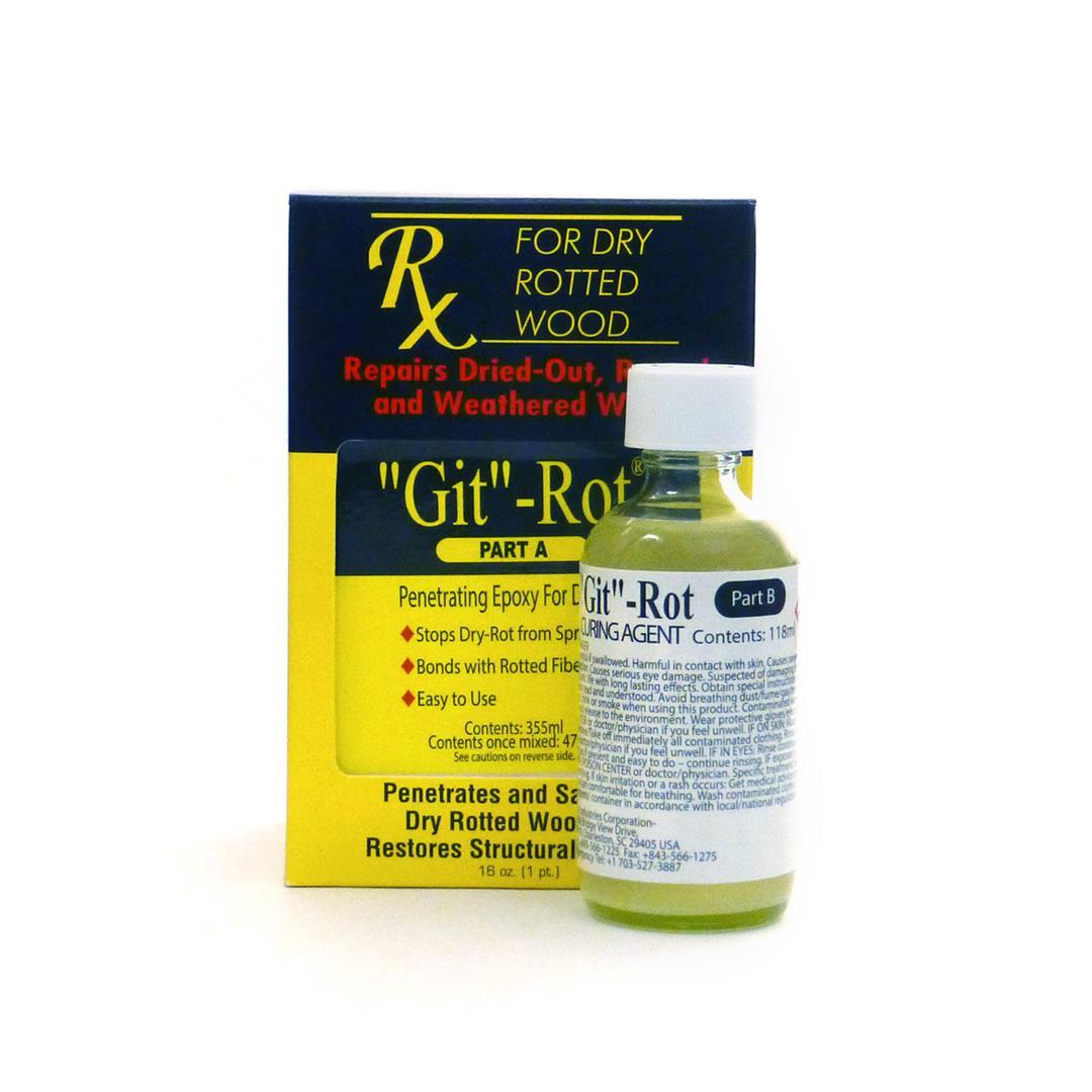 BOATLIFE 1064 Git-Rot Penetrating Epoxy Pt. Kit clear, 16 oz - High quality product image showing BOATLIFE 1064 Git-Rot Penetrating Epoxy Pt. Kit clear, 16 oz details and features