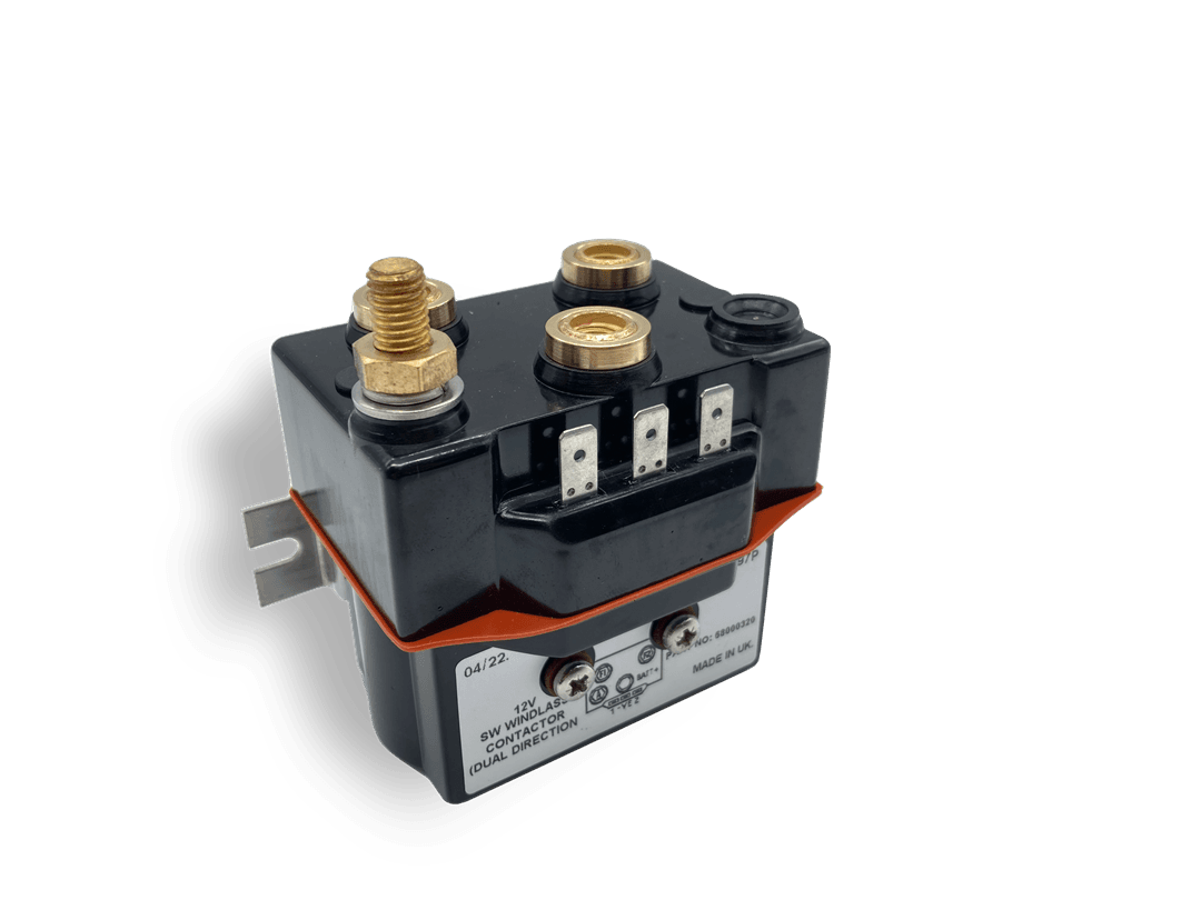 LEWMAR 0052507 12V Dual-Direction Windlass Solenoid for Sprint 600 & 1000, Horizon 400/600/600F/900 & 900F, Pro Series, Pro Fish Windlasses - High quality product image showing LEWMAR 0052507 12V Dual-Direction Windlass Solenoid for Sprint 600 & 1000, Horizon 400/600/600F/900 & 900F, Pro Series, Pro Fish Windlasses details and features