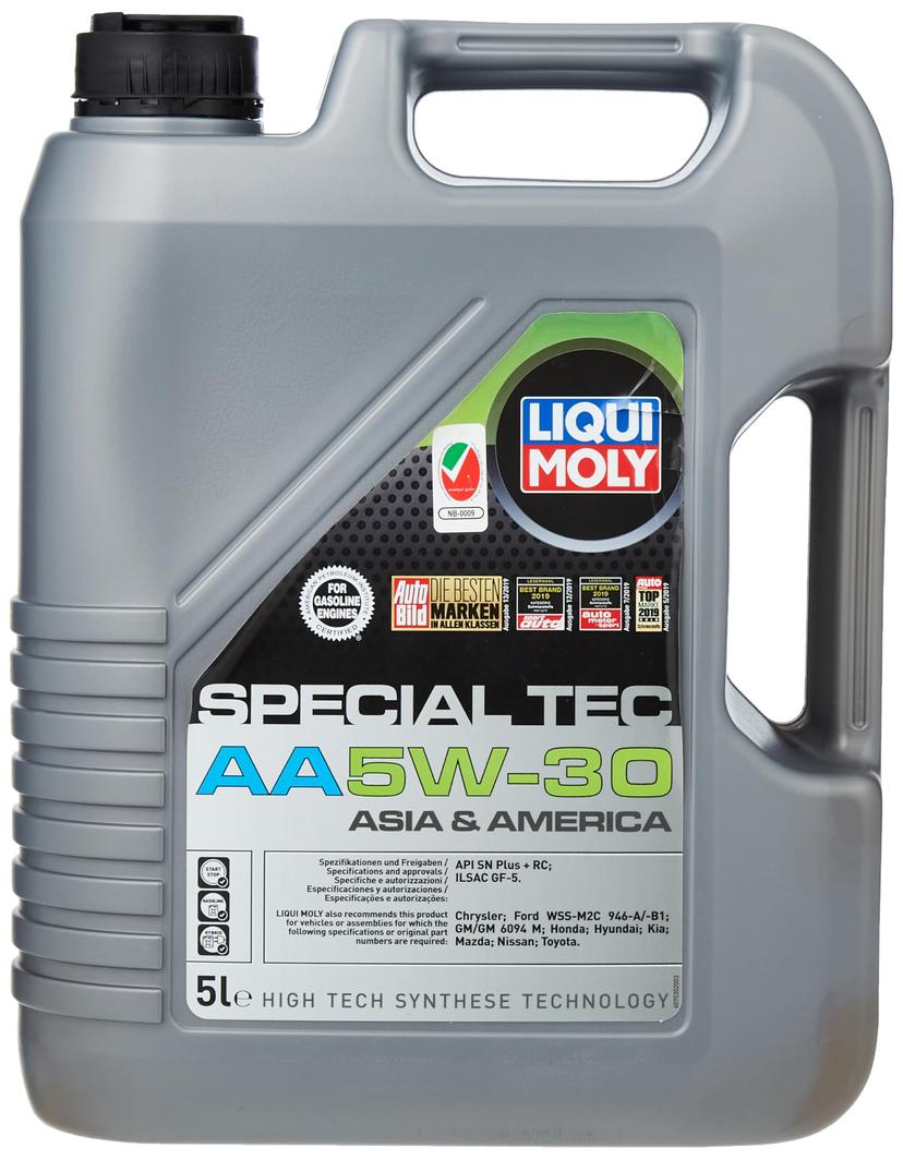 LIQUI MOLY 20138 Special Tec AA SAE 5W-30 | 5 L | Synthesis technology motor oil | SKU: