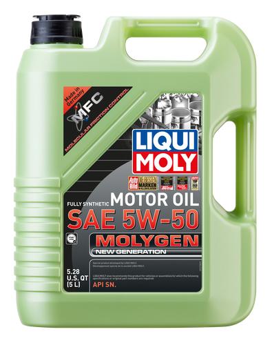 LIQUI MOLY 20310 Molygen New Generation SAE 5W-50-5 Liter