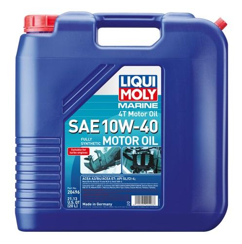 LIQUI MOLY 20496 MARINE 4T MOTOR OIL 10W-40 - The Twister Group Tools product
