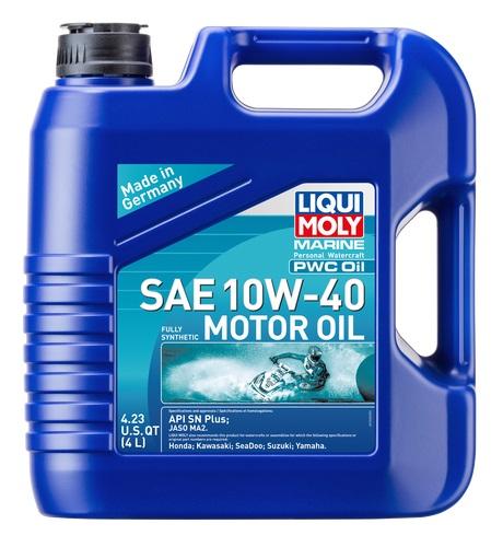 LIQUI MOLY 20530 Marine Sports Oil 10W-40, 4L - High quality product image showing LIQUI MOLY 20530 Marine Sports Oil 10W-40, 4L details and features