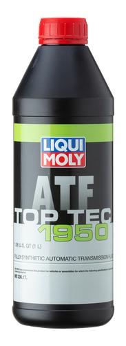 LIQUI MOLY 22034 TOP TEC ATF 1950, Synthetic; 1 Liter Bottle; Single; For Use With Mercedes-Benz 9-Speed Automatic Transmissions - High quality product image showing LIQUI MOLY 22034 TOP TEC ATF 1950, Synthetic; 1 Liter Bottle; Single; For Use With Mercedes-Benz 9-Speed Automatic Transmissions details and features