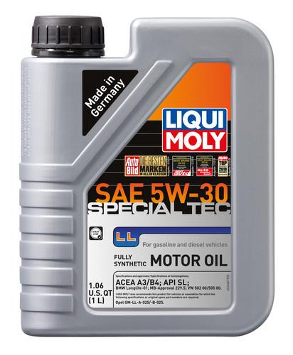 LIQUI MOLY 2248 5W30 Leichtlauf Special LL Motor oil, 1 L - The Twister Group Tools product