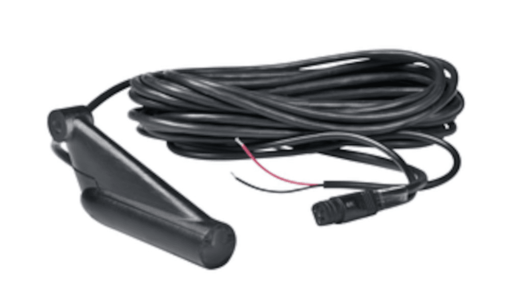 LOWRANCE 000-10260001 455/800KHz/T, Transom Mnt Xdcr, DSI - Product image
