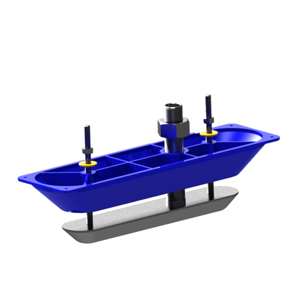 LOWRANCE 000-11459001 XDCR Structure Scan Stainless Thru-Hull GPS Accessories - The Twister Group product