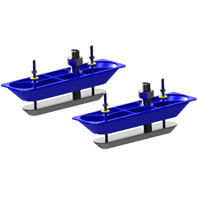 LOWRANCE 000-11460001 STRUCTURESCAN HD STAINL Pair W/Y Cable - Product image