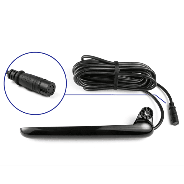 LOWRANCE 000-14029001 TripleShot Skimmer Transducer for Hook Reveal and HOOK2 Fish Finders, BLACK - High quality product image showing LOWRANCE 000-14029001 TripleShot Skimmer Transducer for Hook Reveal and HOOK2 Fish Finders, BLACK details and features