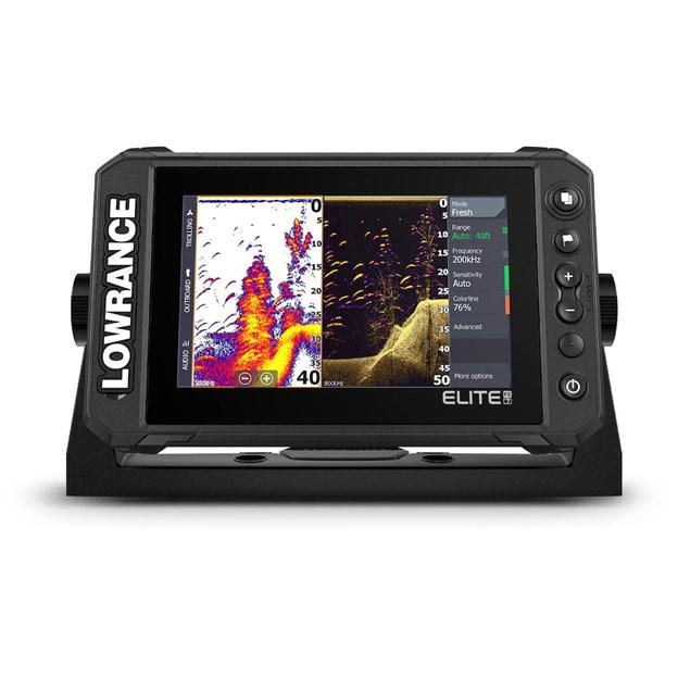 LOWRANCE 000-15688001 Elite FS 7 Fish Finder with Active Imaging 3-in-1 Transducer, Preloaded C-MAP Contour+ Charts - High quality product image showing LOWRANCE 000-15688001 Elite FS 7 Fish Finder with Active Imaging 3-in-1 Transducer, Preloaded C-MAP Contour+ Charts details and features