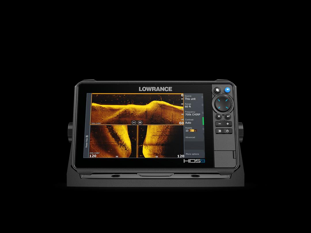 LOWRANCE 000-15981001 HDS PRO 9 Inch Fish Finder with ActiveImaging HD 3-in-1 Transducer with Smartphone Integration - High quality product image showing LOWRANCE 000-15981001 HDS PRO 9 Inch Fish Finder with ActiveImaging HD 3-in-1 Transducer with Smartphone Integration details and features